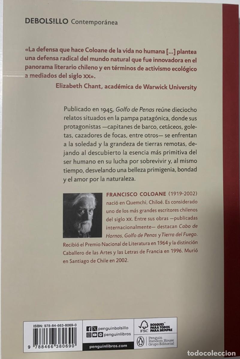 Libros de segunda mano: GOLFO DE PENAS, FRANCISCO COLOANE, DEBOLS!LLO EDITORIAL - Foto 2