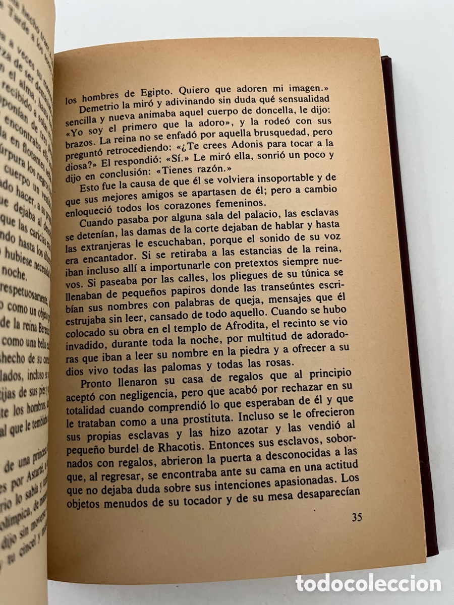 Libros de segunda mano: Libro Afrodita - Pierre Louis - Foto 7