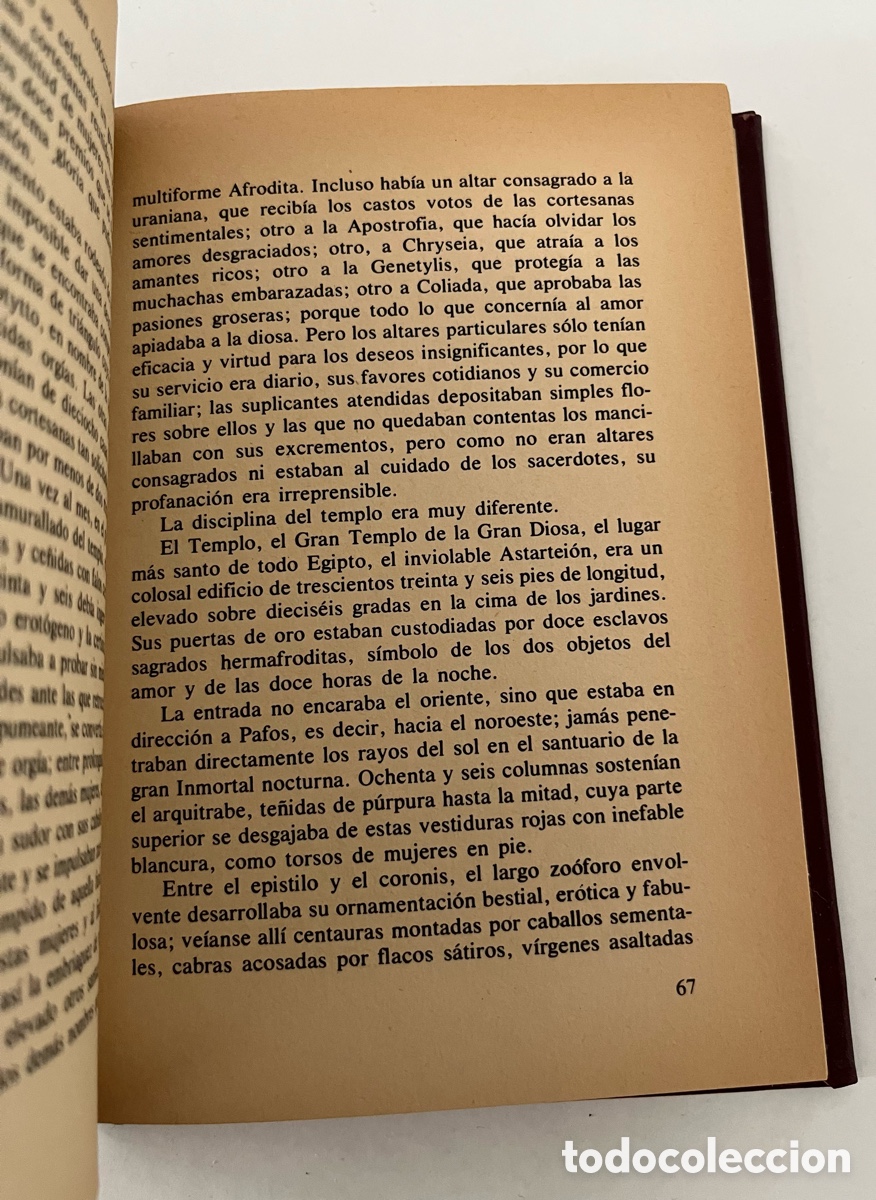 Libros de segunda mano: Libro Afrodita - Pierre Louis - Foto 8