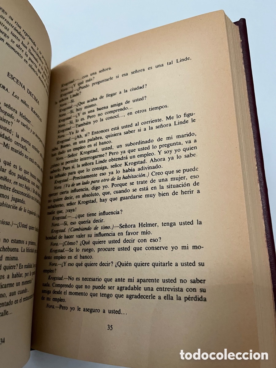 Libros de segunda mano: Libro Henrik Ibsen - Casa de mu&ntilde;ecas - Pato salvaje - Foto 7
