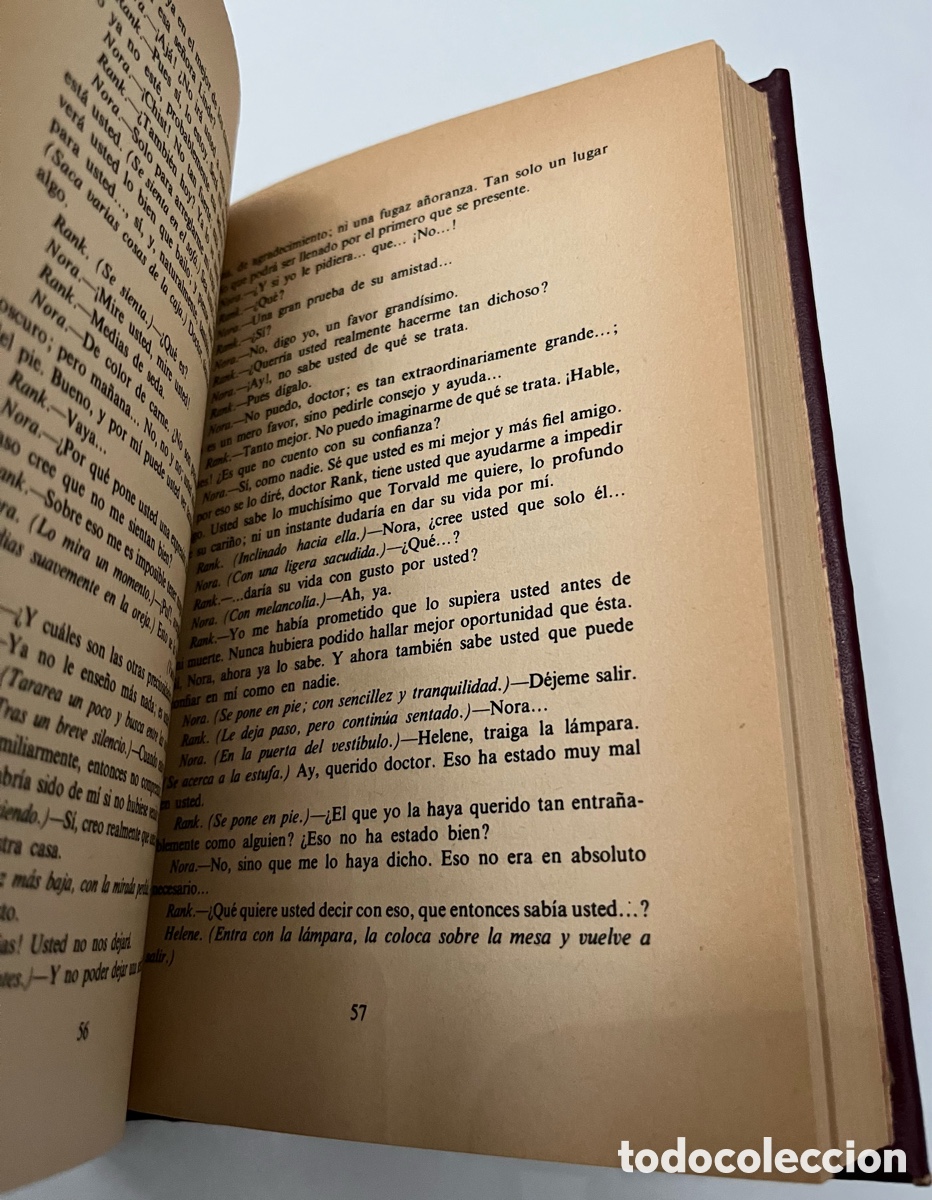 Libros de segunda mano: Libro Henrik Ibsen - Casa de mu&ntilde;ecas - Pato salvaje - Foto 8