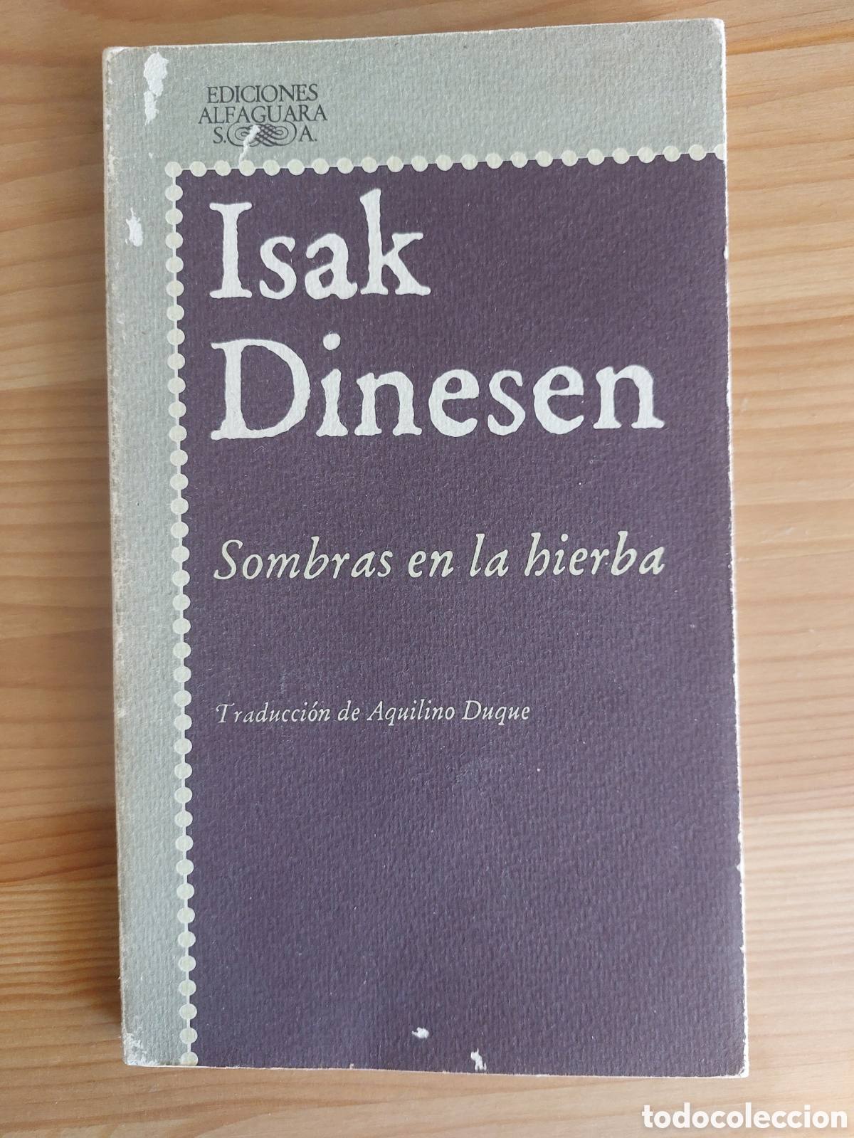 Libros de segunda mano: Sombras en la hierba, de Isak Dinesen