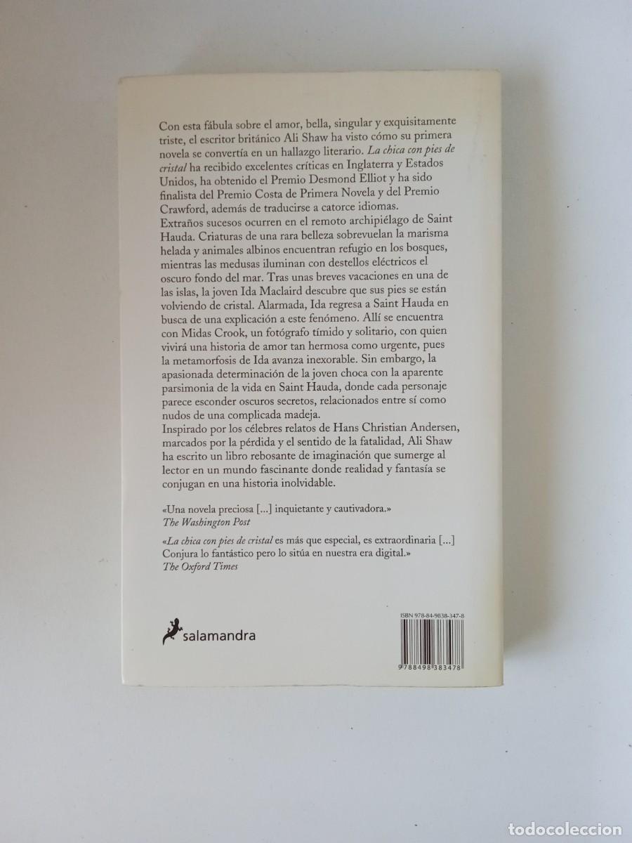 Libros de segunda mano: Ali Shaw. La chica con pies de cristal - Foto 3
