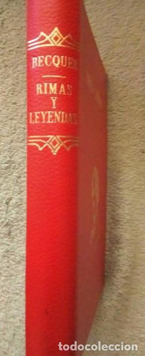 Libros de segunda mano: RIMAS Y LEYENDAS. BECQUER. 1973 - Foto 2