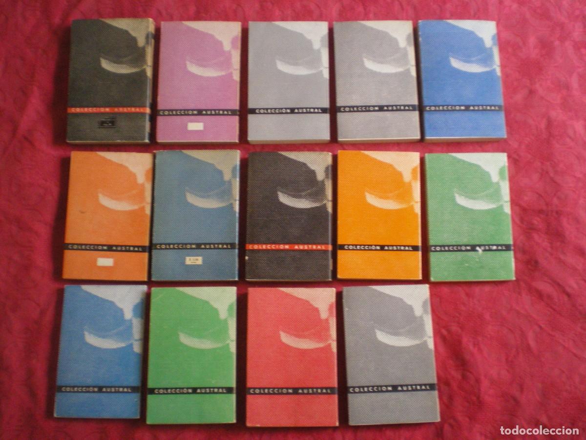 Libros de segunda mano: COLECCI&Oacute;N AUSTRAL. ESPASA CALPE. LOTE DE 14 TOMOS. - Foto 3