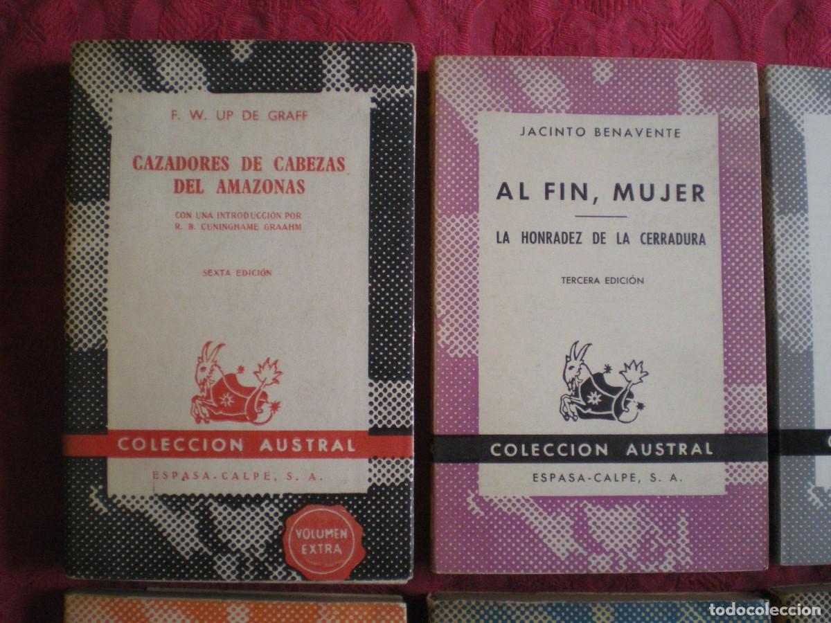 Libros de segunda mano: COLECCI&Oacute;N AUSTRAL. ESPASA CALPE. LOTE DE 14 TOMOS. - Foto 4