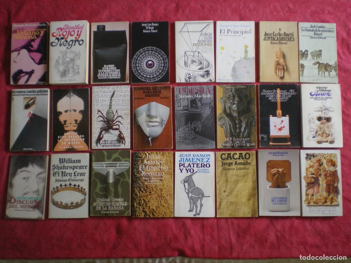 Libros de segunda mano: ALIANZA EDITORIAL. LOTE DE 24 TOMOS. - Foto 1