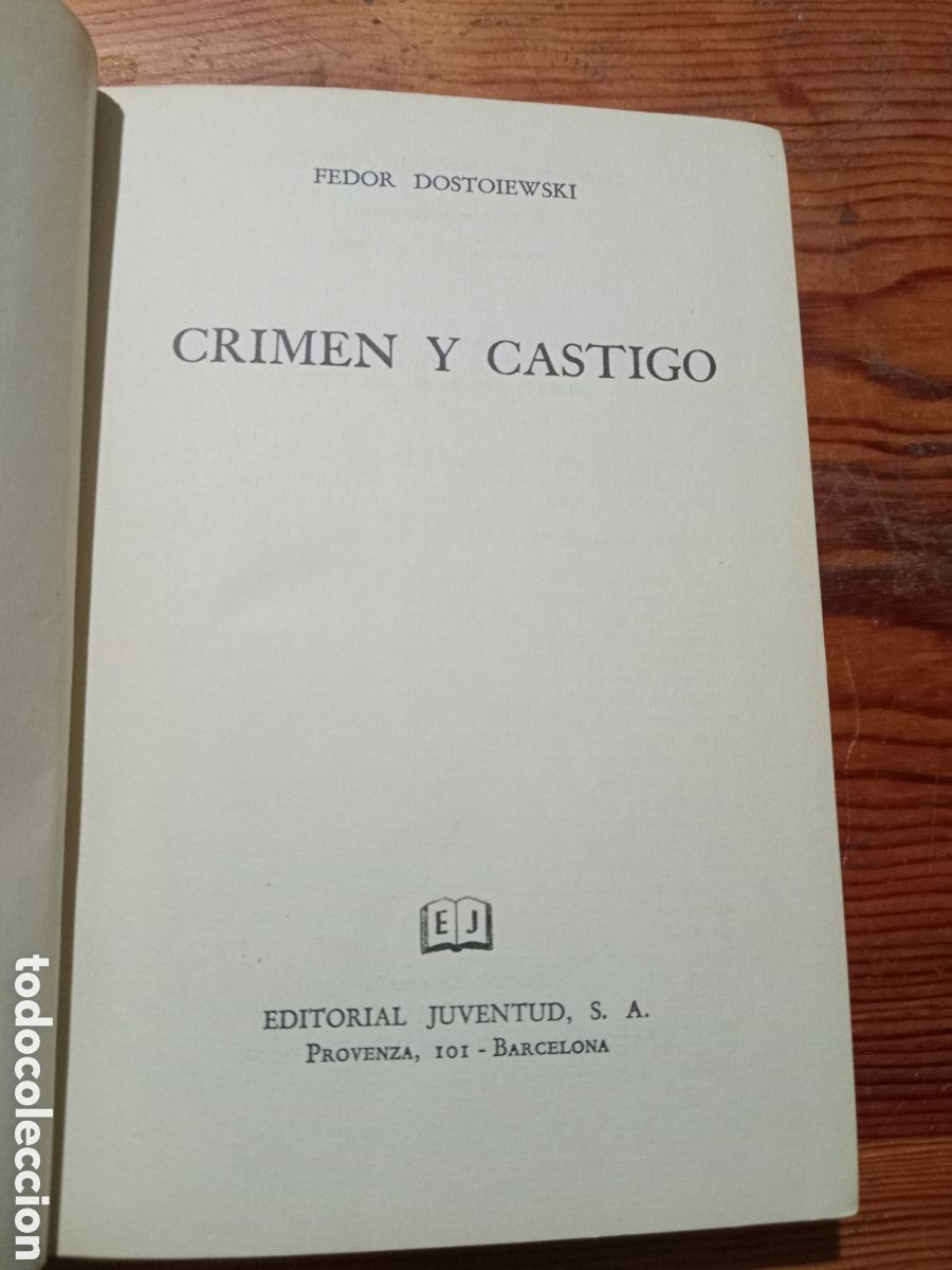 Libros de segunda mano: CRIMEN Y CASTIGO. FEDOR DOSTOIEWSKI 1964. PRIMERA EDICION