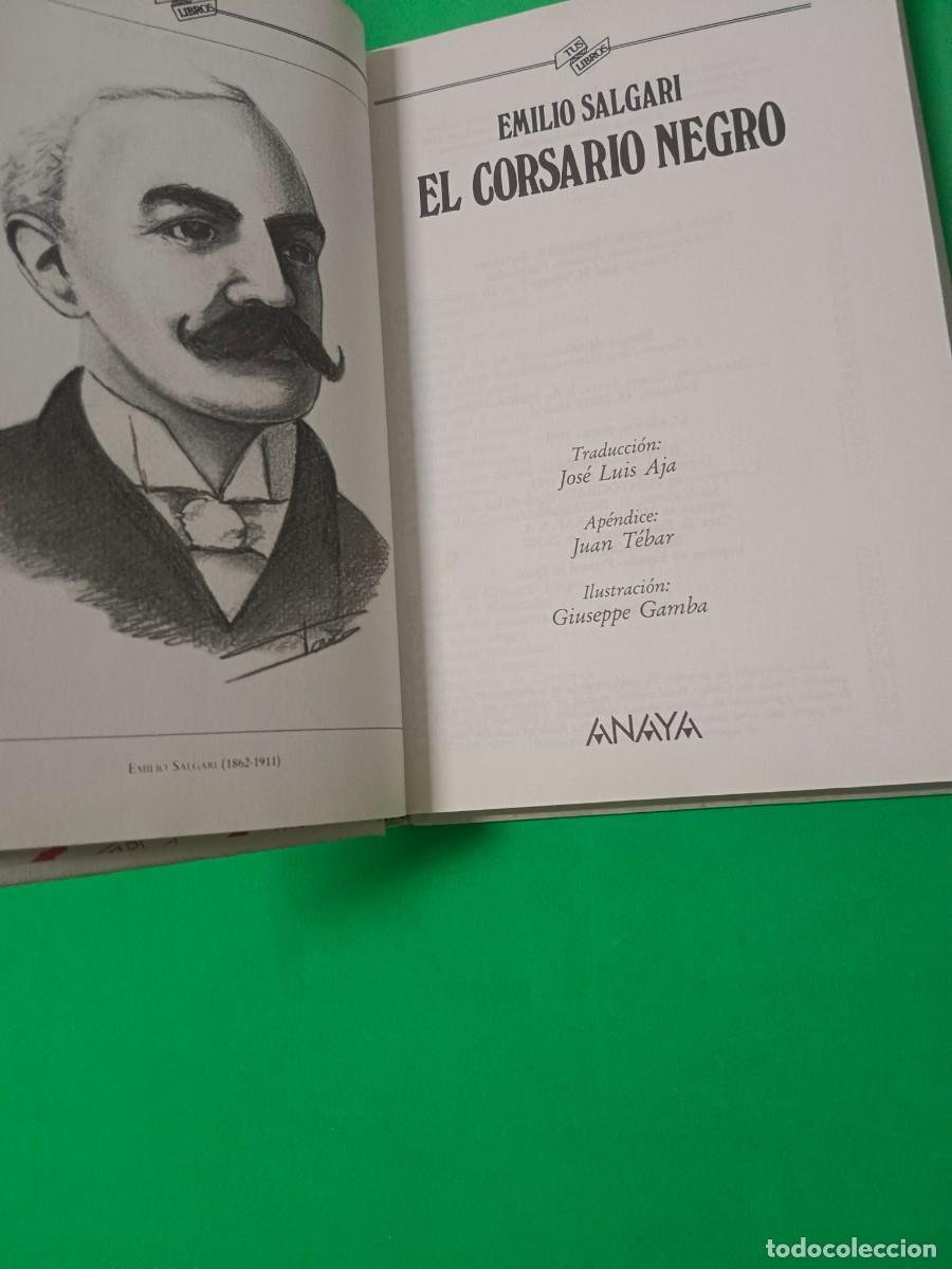Libros de segunda mano: EL CORSARIO NEGRO. SALGARI - Foto 6