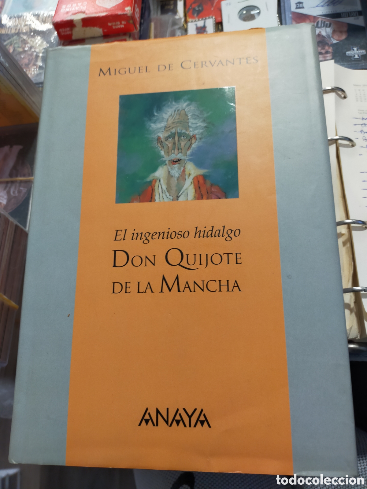 Gebrauchte B&uuml;cher: EL INGENIOSO HIDALGO DON QUIJOTE DE LA MANCHA MIGUEL DE CERVANTES ANAYA MUY BUEN ESTADO