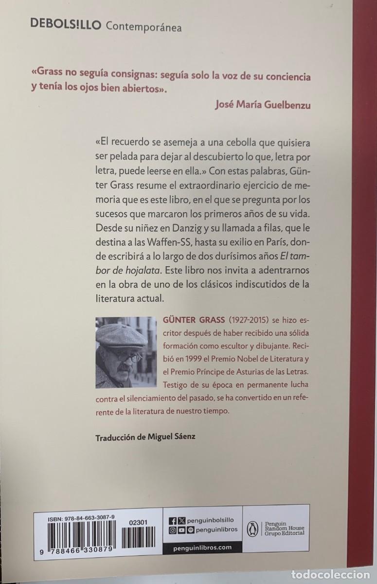 Libros de segunda mano: PELANDO LA CEBOLLA, G&Uuml;NTER GRASS, DEBOLS!LLO EDITORIAL - Foto 2