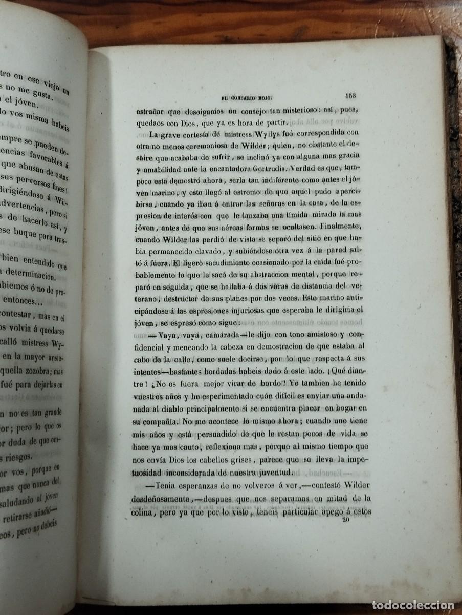 Libros de segunda mano: NOVELA EL CORSARIO ROJO. - Foto 7