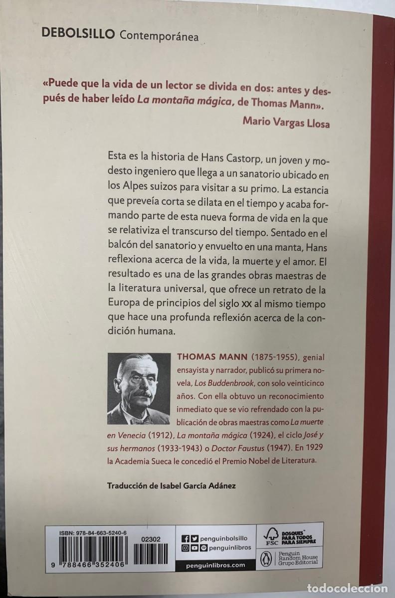 Libros de segunda mano: LA MONTA&Ntilde;A MAGICA, THOMAS MANN, DEBOLS!LLO - Foto 2