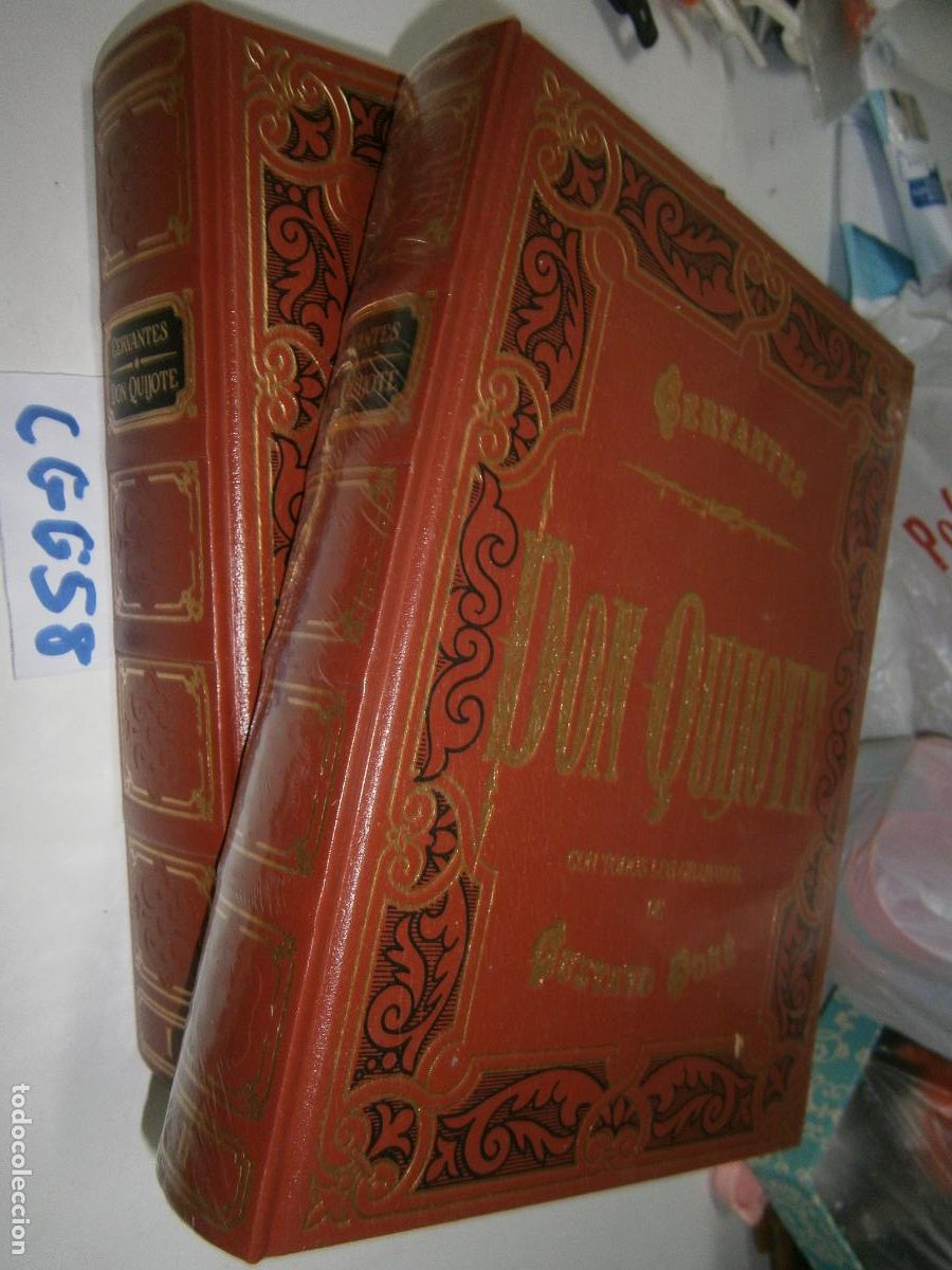 Libros de segunda mano: ESPECTACULAR - DON QUIJOTE - CERVANTES (2 VOL. NUEVOS) - ILUSTRACIONES GUSTAVE DORE