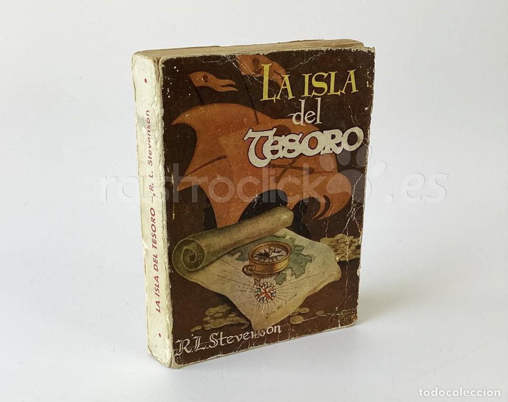 Libros de segunda mano: Mini libro La isla del Tesoro - Enciclopedia Pulga &ndash; Ediciones G.P - Foto 1