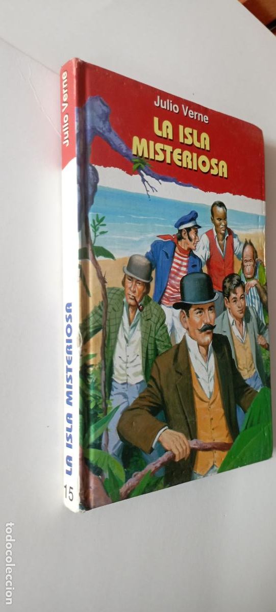 Libros de segunda mano: LA ISLA MISTERIOSA - JULIO VERNE - 1991 EDI. GRAFALCO - TAPA DURA