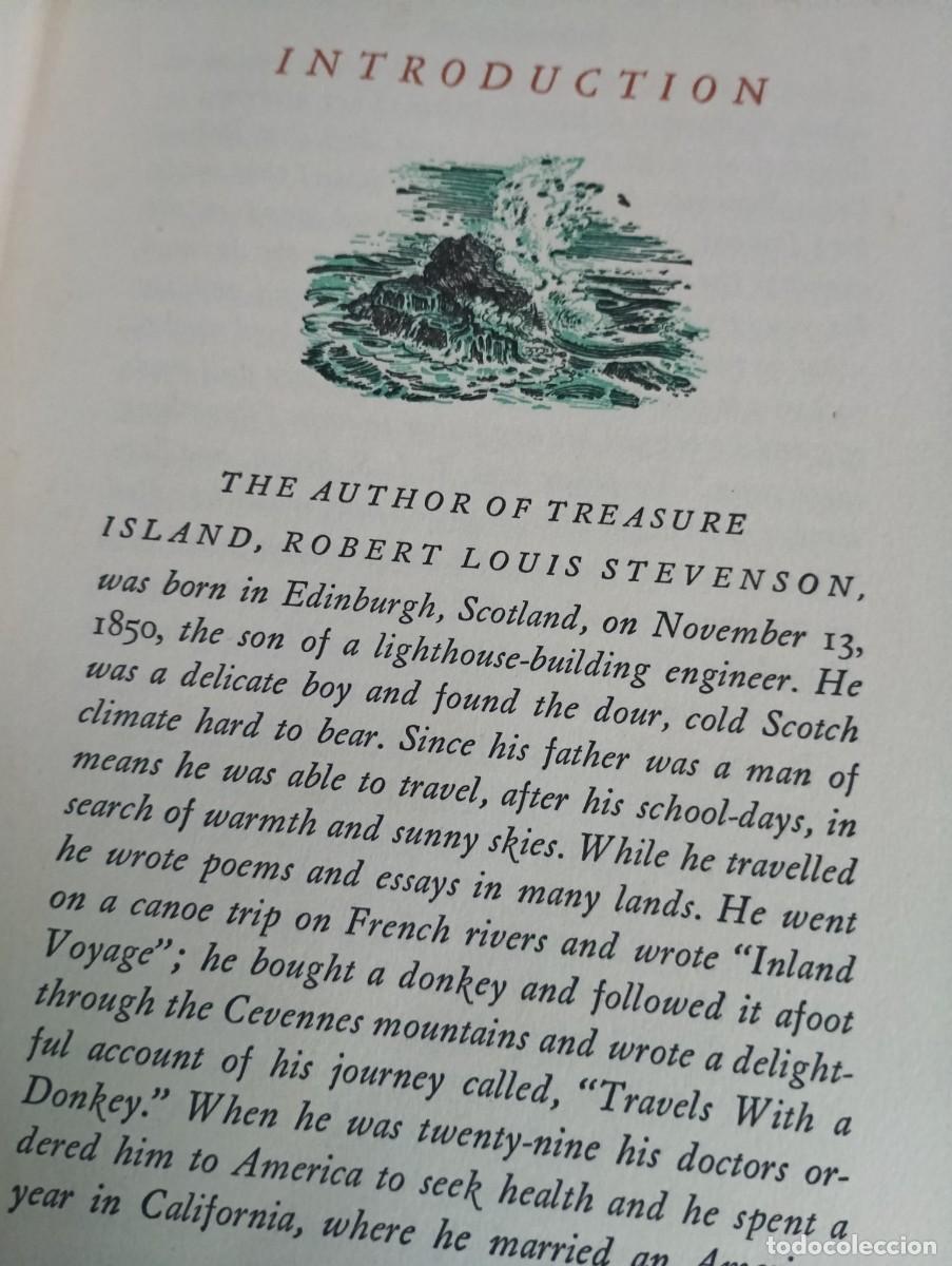 Libros de segunda mano: STEVENSON, Robert Louis. Treasure Island (La Isla del Tesoro). 1948 - Foto 5