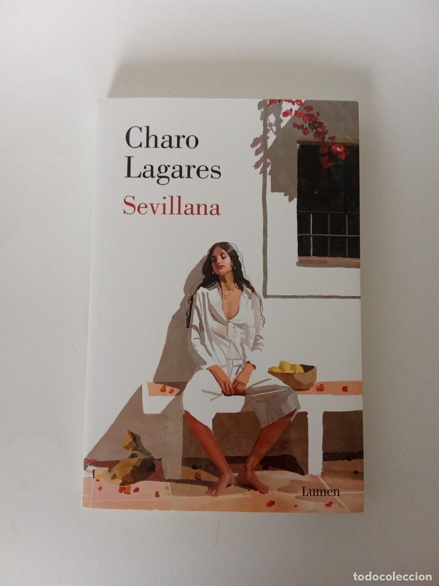 Libros de segunda mano: Charo Lagares. Sevillana. Dedicatoria de la autora - Foto 2