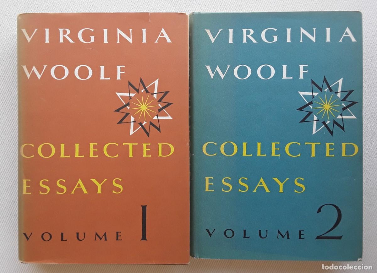 Libros de segunda mano: VIRGINIA WOLF. COLLECTED ESSAYS. ENSAYOS COMPLETOS. DOS TOMOS. - Foto 1