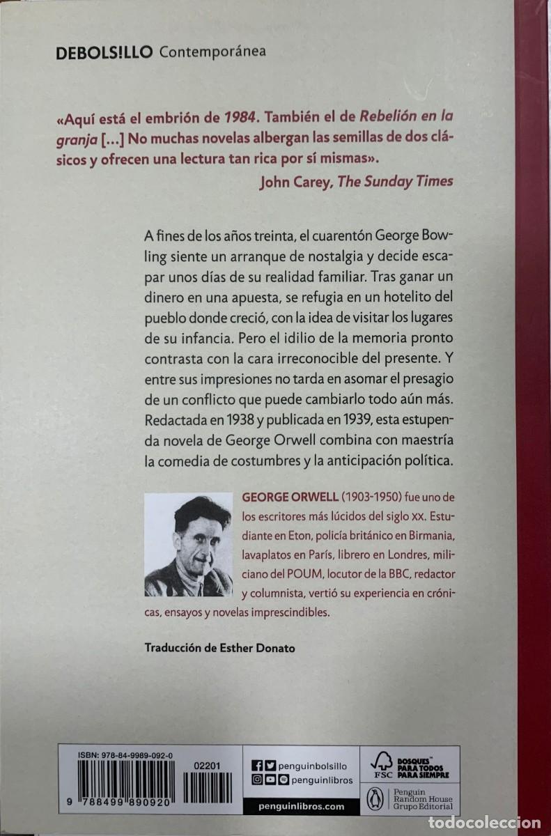 Libros de segunda mano: SUBIR A RESPIRAR, GEORGE ORWELL, DEBOLS!LLO EDITORIAL - Foto 2