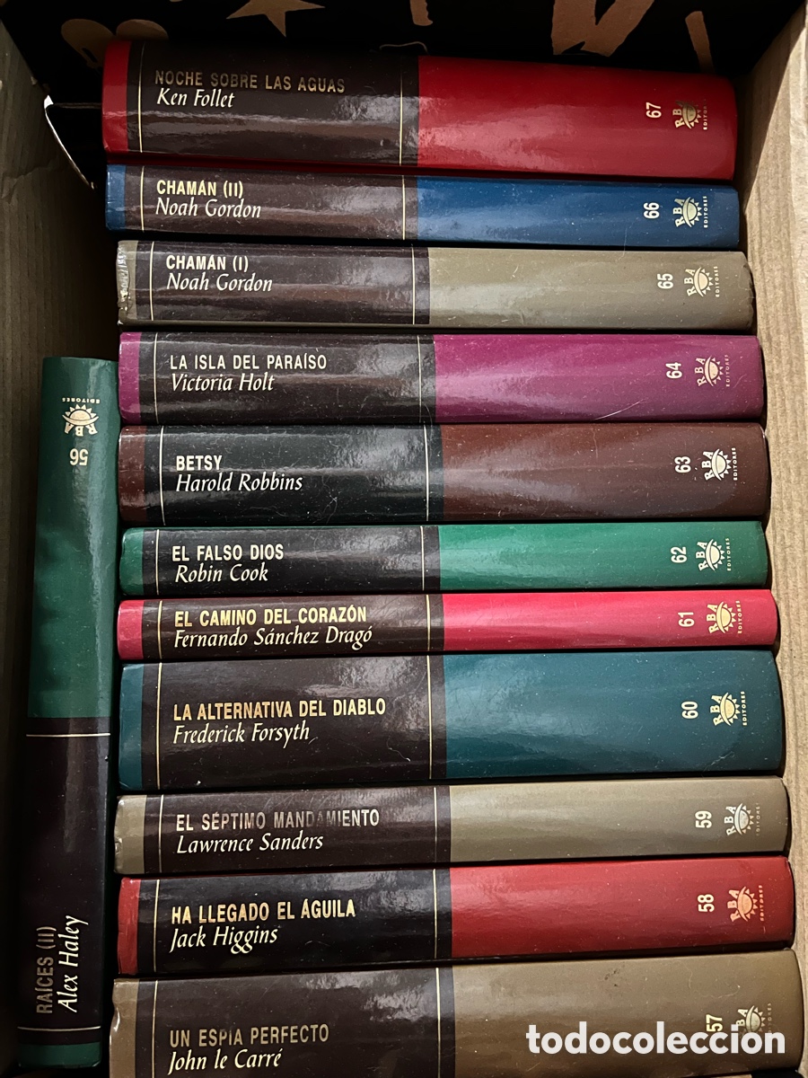 Libros de segunda mano: Grandes &eacute;xitos 5: lote de 12 libros / ken follett, noah gordon, victoria holt, robin cook