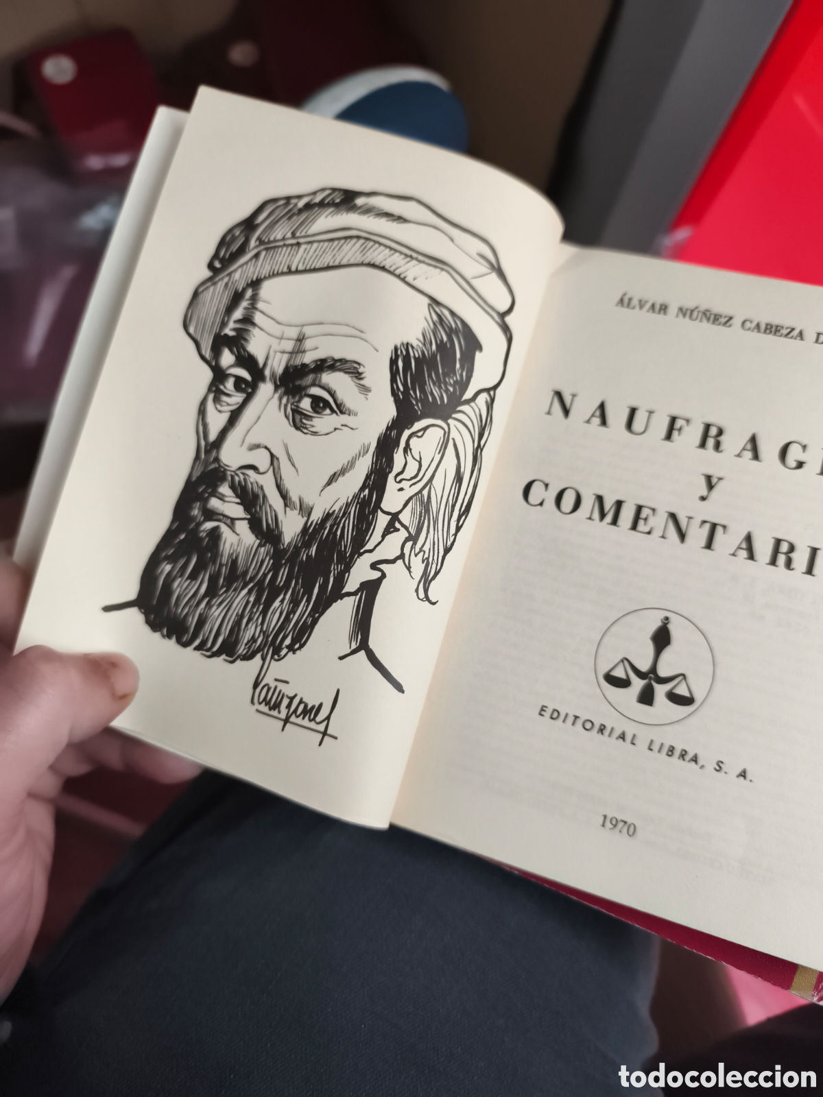 Libros de segunda mano: NAUFRAGIOS Y COMENTARIOS CABEZA DE VACA - Foto 2