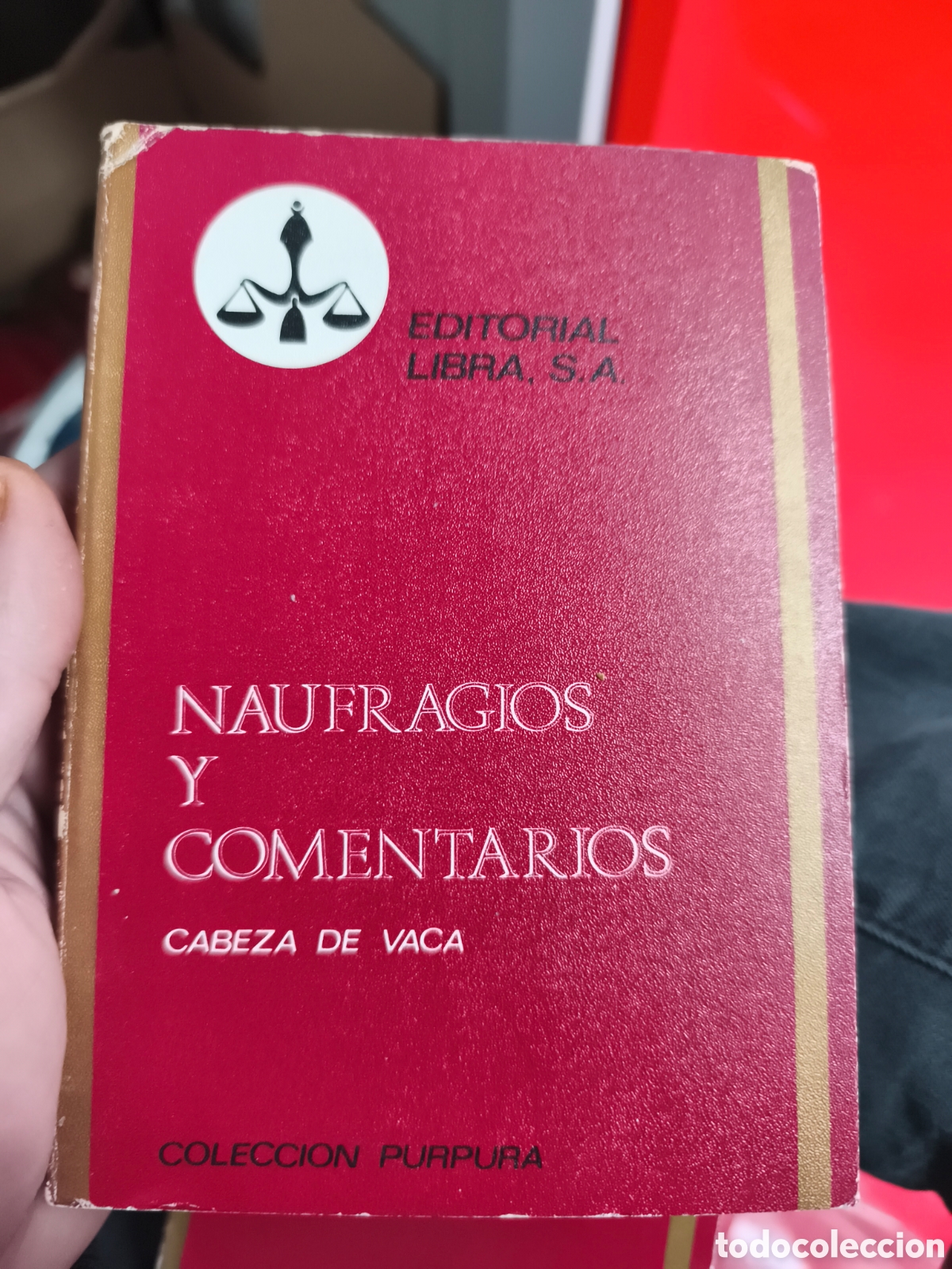 Libros de segunda mano: NAUFRAGIOS Y COMENTARIOS CABEZA DE VACA - Foto 1