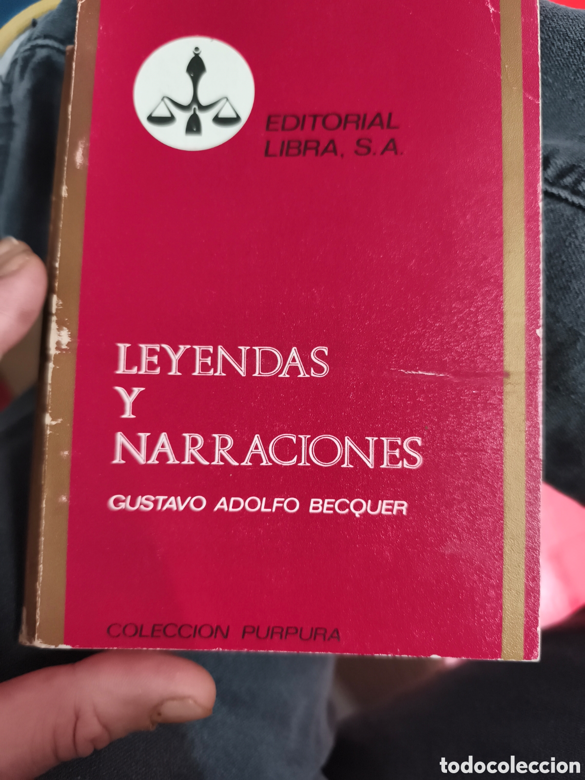 Libros de segunda mano: Leyendas y narraciones Gustavo Adolfo B&eacute;cquer 1970 Libra