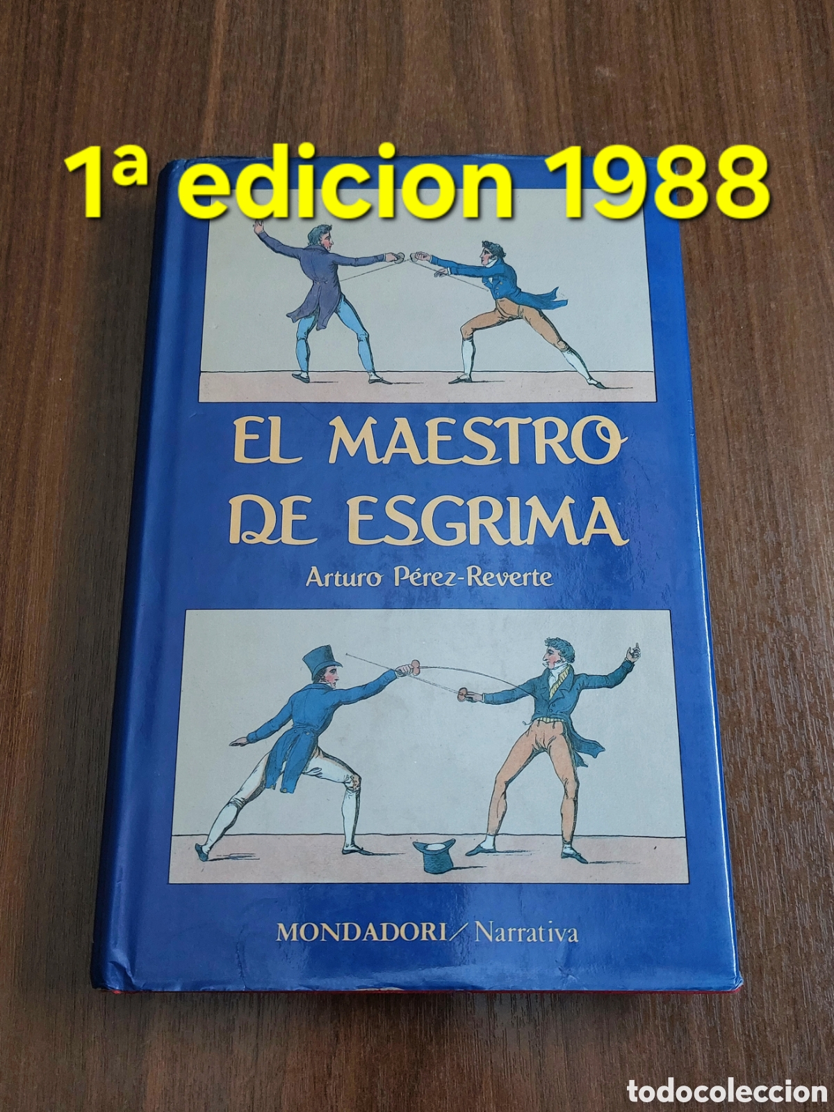 Livros em segunda m&atilde;o: P&eacute;rez Reverte - El maestro de esgrima