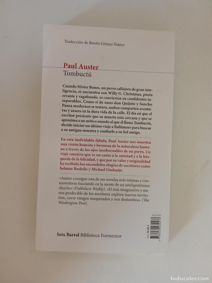 Libros de segunda mano: Paul Auster. Tombuct&uacute; - Foto 3