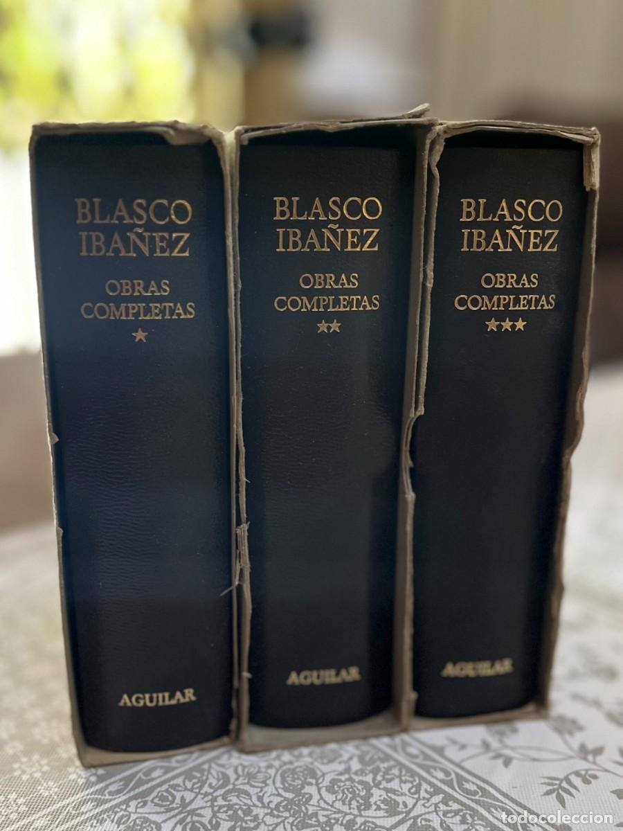 Libros de segunda mano: BLASCO IBA&Ntilde;EZ - 8a Edici&oacute;n - OBRAS COMPLETAS - 3 TOMOS - Foto 1