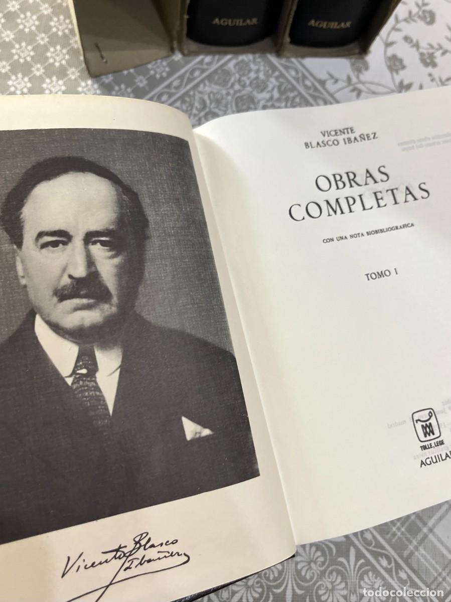 Libros de segunda mano: BLASCO IBA&Ntilde;EZ - 8a Edici&oacute;n - OBRAS COMPLETAS - 3 TOMOS - Foto 3
