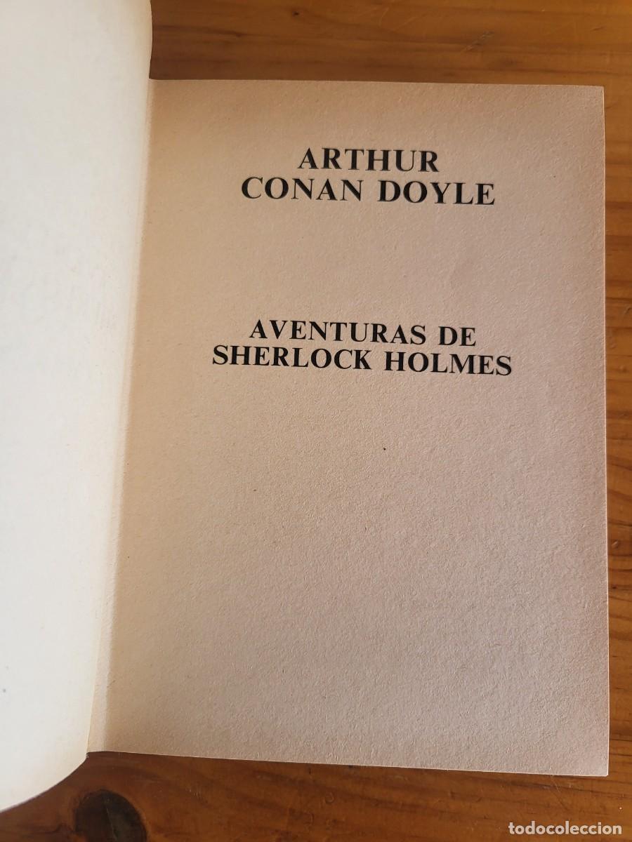 Libros de segunda mano: AVENTURAS DE SHERLOCK HOLMES. A. CONAN DOYLE - Foto 3