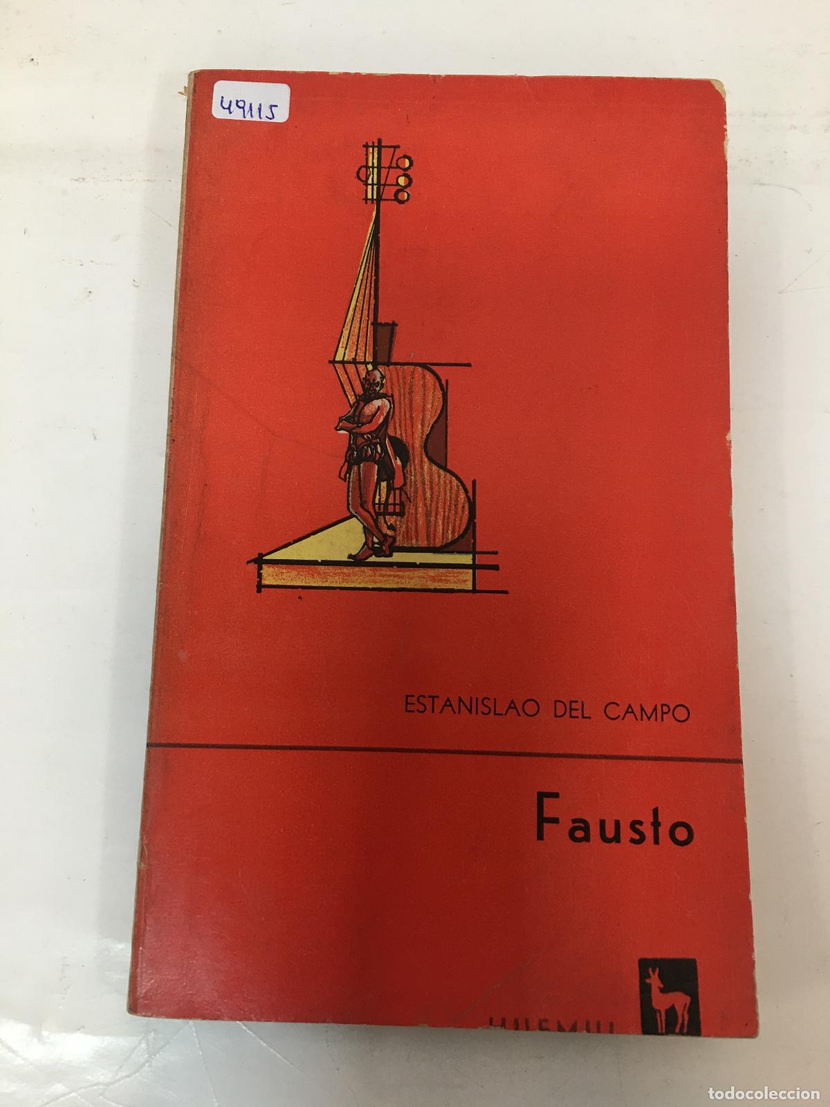 Libros de segunda mano: Fausto - Estanislao del Campo - Foto 1