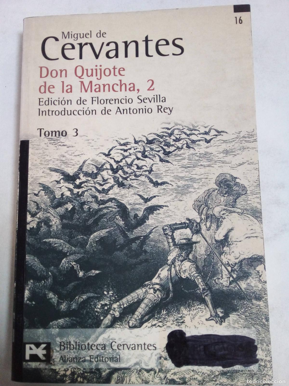 Libros de segunda mano: Don Quijote De La Mancha, 2. Tomo 3 - Cervantes