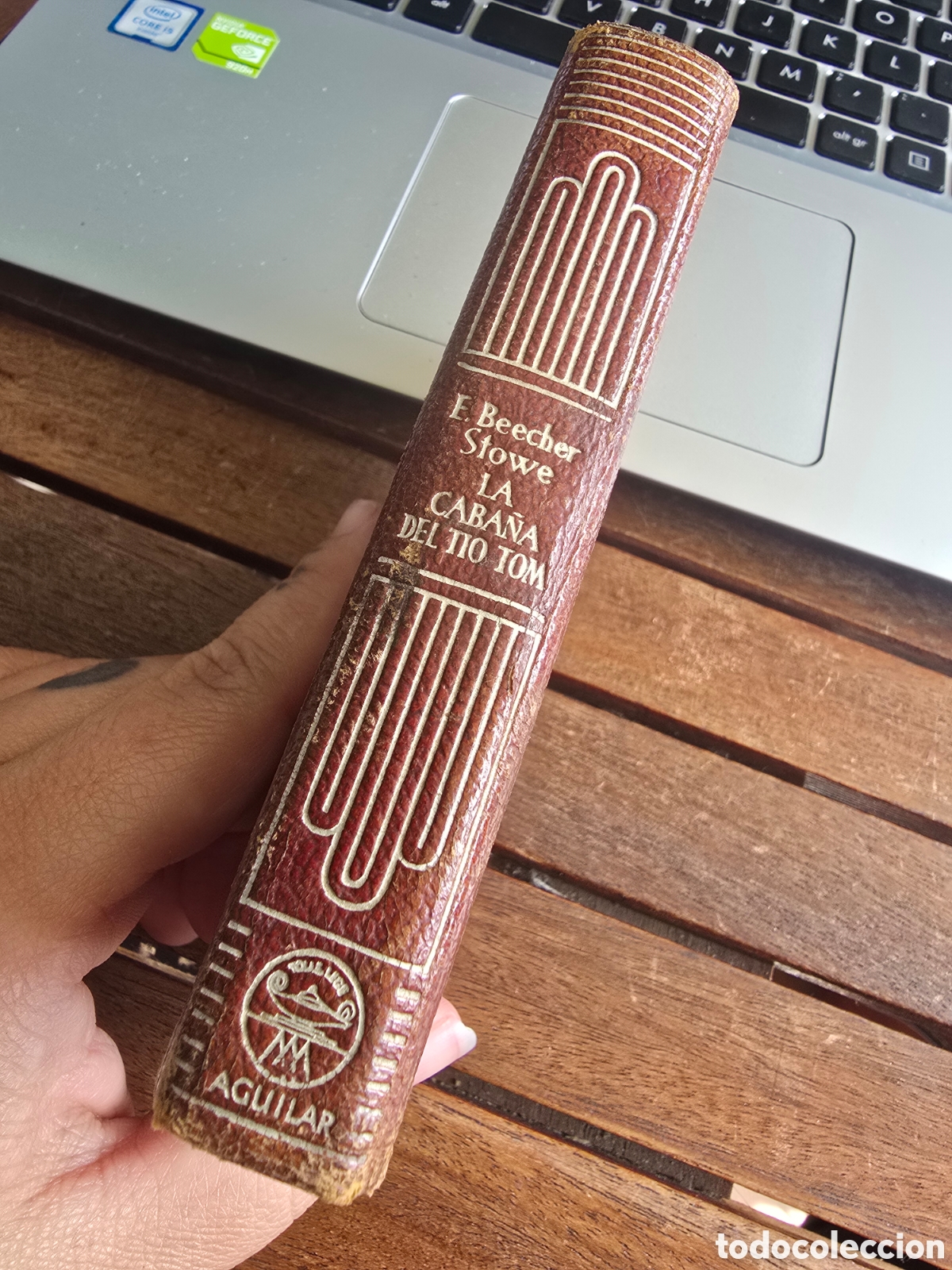 Libros de segunda mano: LA CABA&Ntilde;A DEL TIO TOM Harriet Beecher Stowe COLECCION CRISOL N&ordm; 143 AGUILAR 2&ordf; edicion