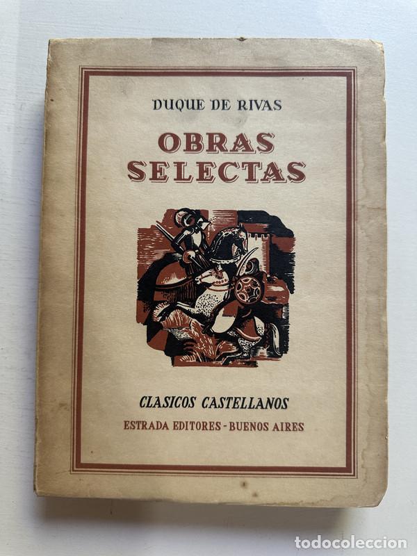 Libros de segunda mano: Obras selectas - Rivas Duque de - Foto 1
