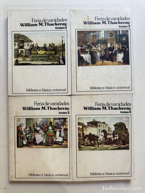 Libros de segunda mano: Feria de vanidades (4 tomos) - Thackeray William M. - Foto 1