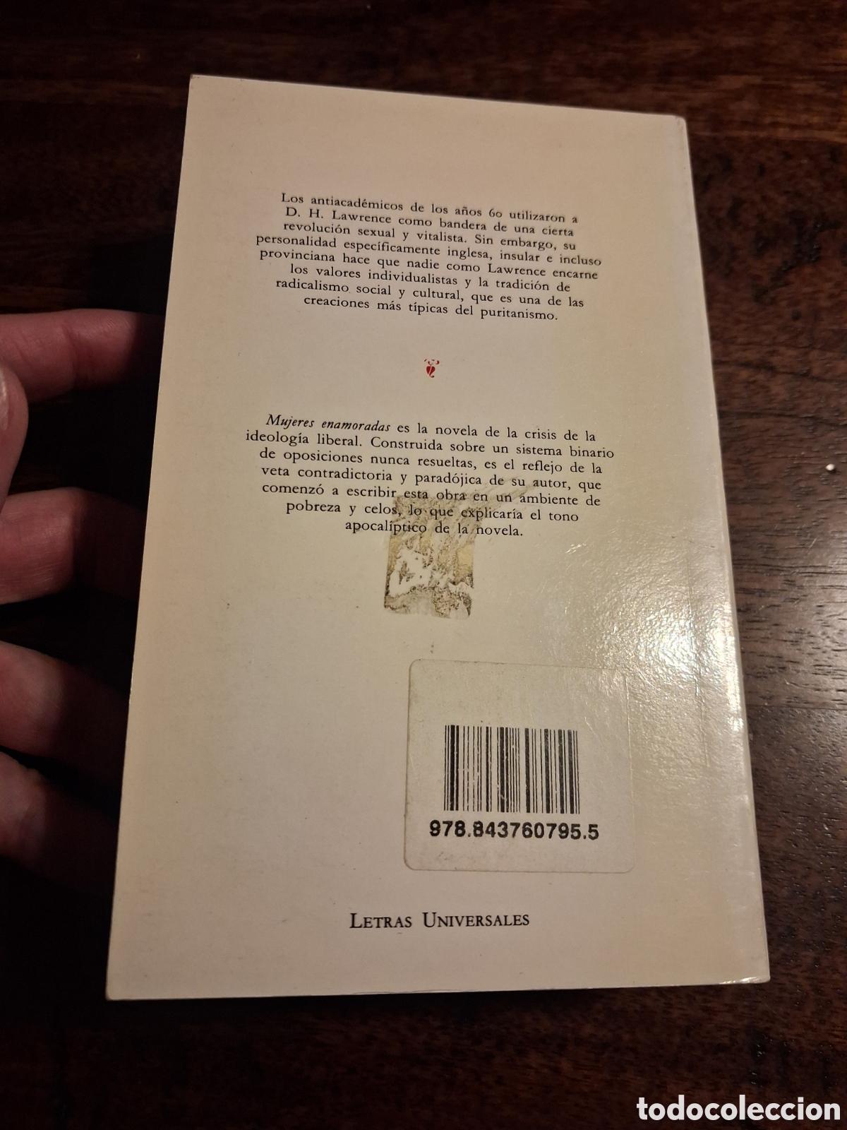 Libros de segunda mano: Mujeres enamoradas, D.H. Lawrence - Foto 2