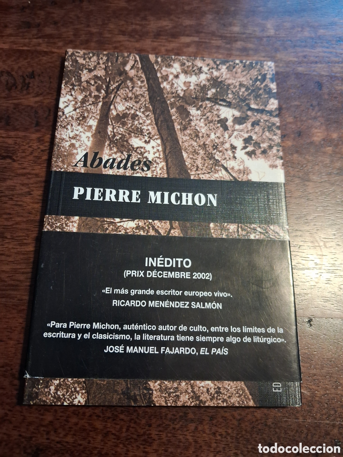 Libros de segunda mano: Abades, Pierre Michon
