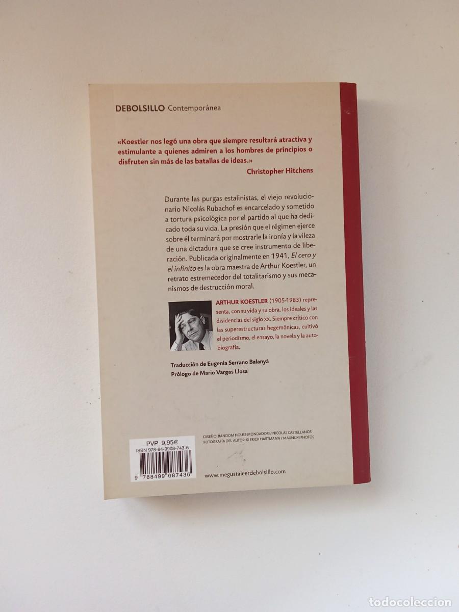 Libros de segunda mano: Arthur Koestler. El cero y el infinito - Foto 3