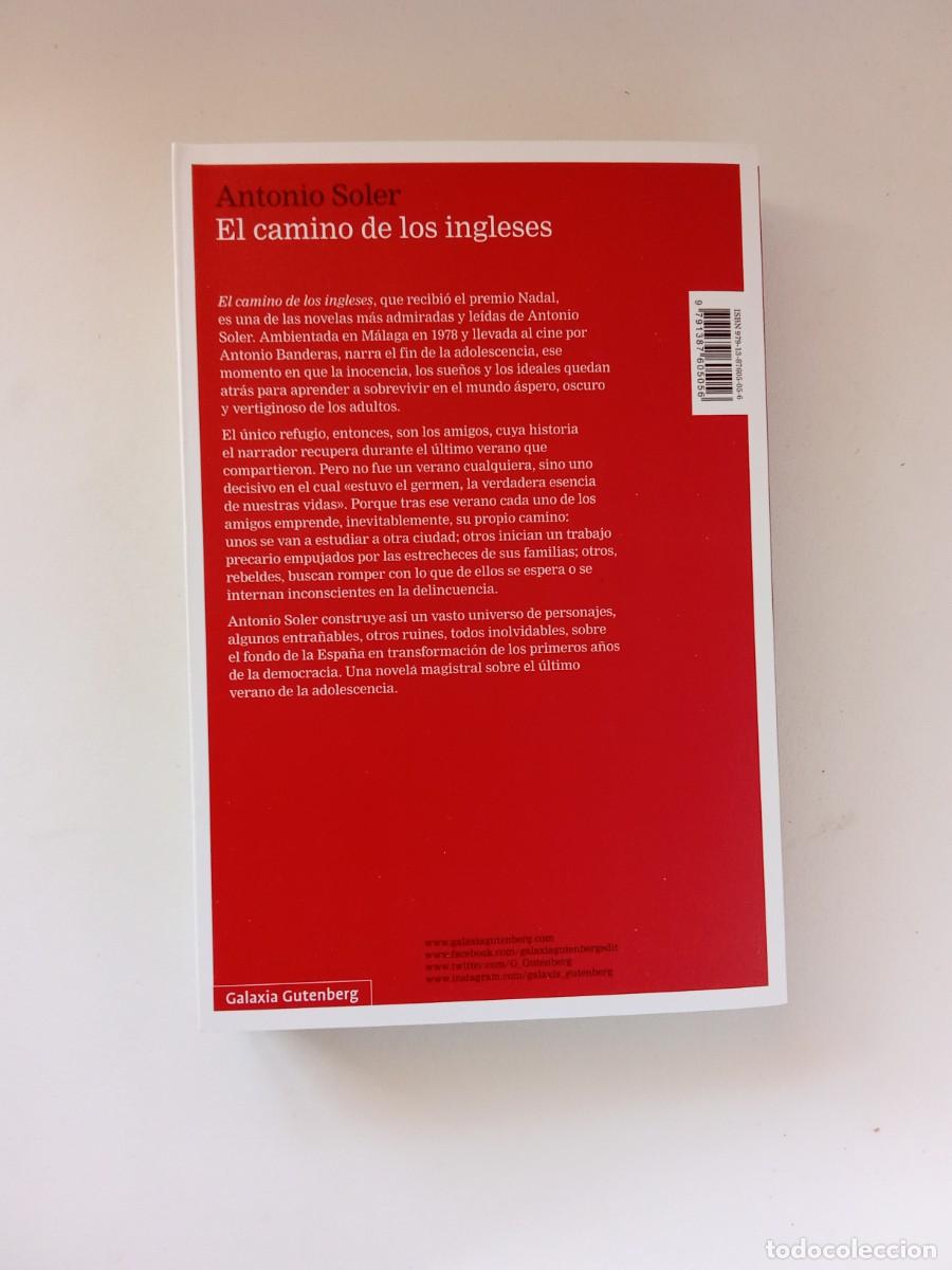 Libros de segunda mano: Antonio Soler. El camino de los ingleses - Foto 3