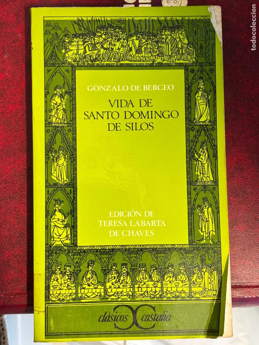 Libros de segunda mano: VIDA DE SANTO DOMINGO DE SILOS, GONZALO DE BERCEO, CL&Aacute;SICOS CASTALIA, 1.973
