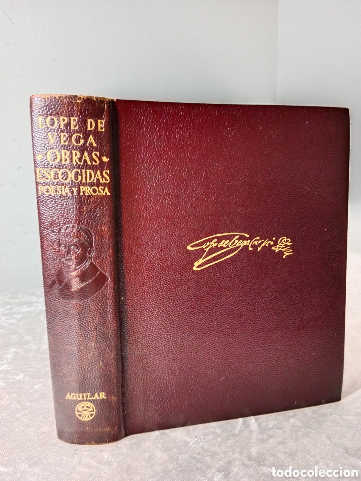 Libros de segunda mano: LOPE DE VEGA, OBRAS ESCOGIDAS, POES&Iacute;A Y PROSA, 1961, BUEN ESTADO