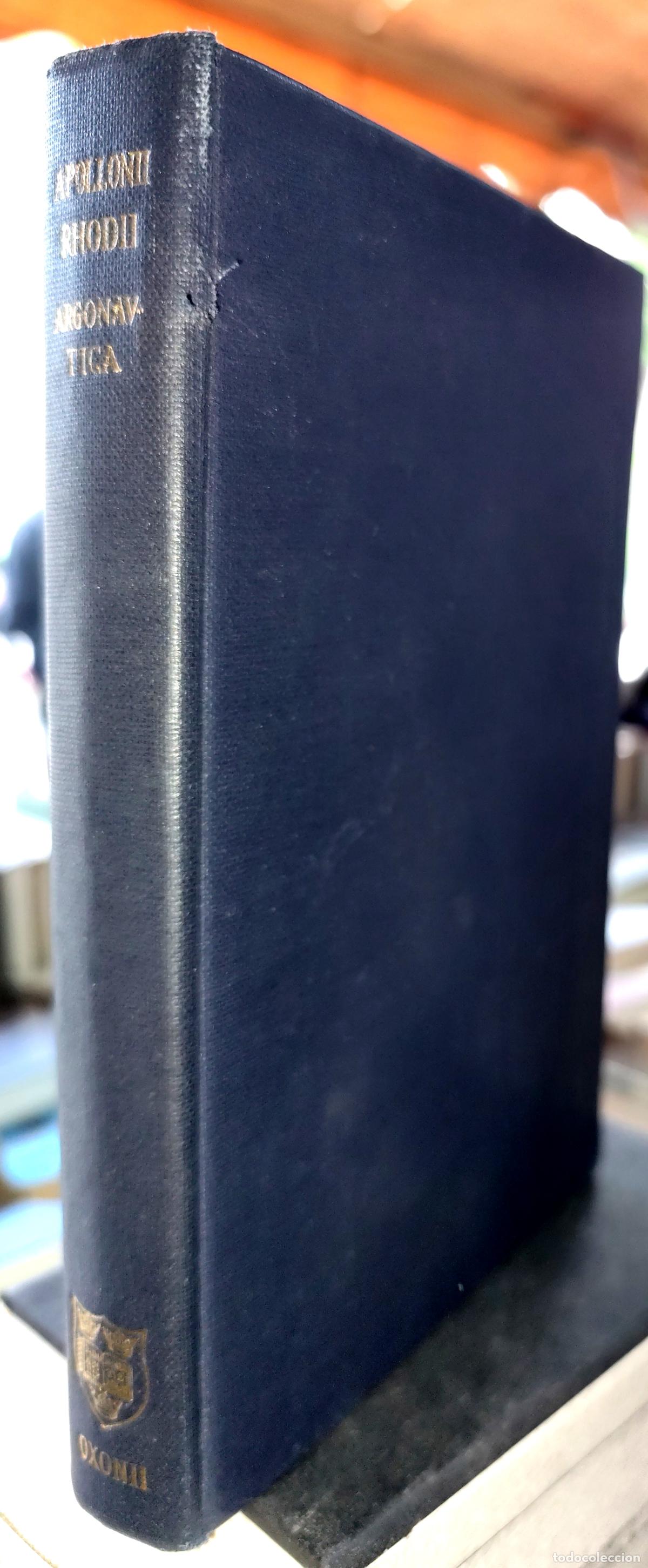 Libros de segunda mano: APOLLONII RHODII. ARGONAVTICA. APOLONIO DE RODAS. LOS ARGON&Aacute;UTAS. (TEXTO GRIEGO, DIALECTO J&Oacute;NICO)
