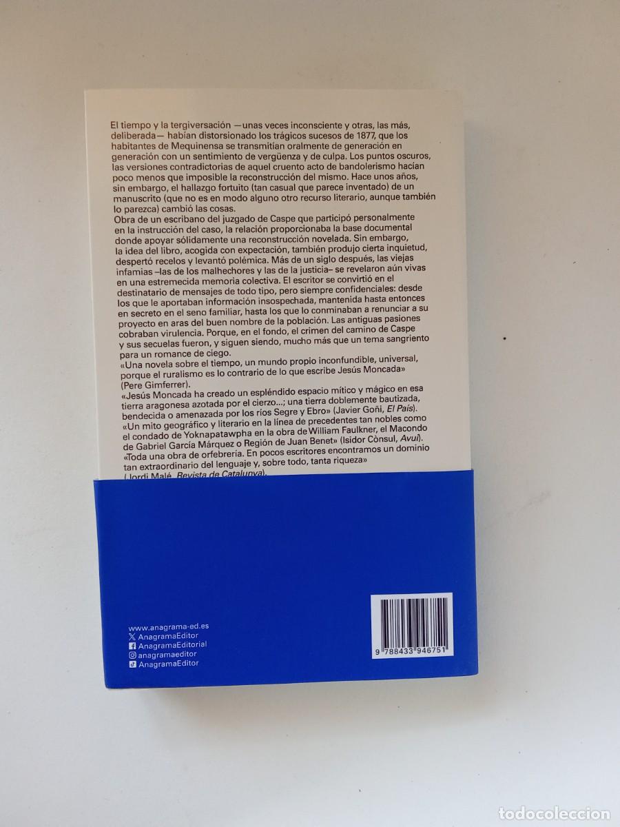 Libros de segunda mano: Jes&uacute;s Moncada. Memoria estremecida - Foto 3