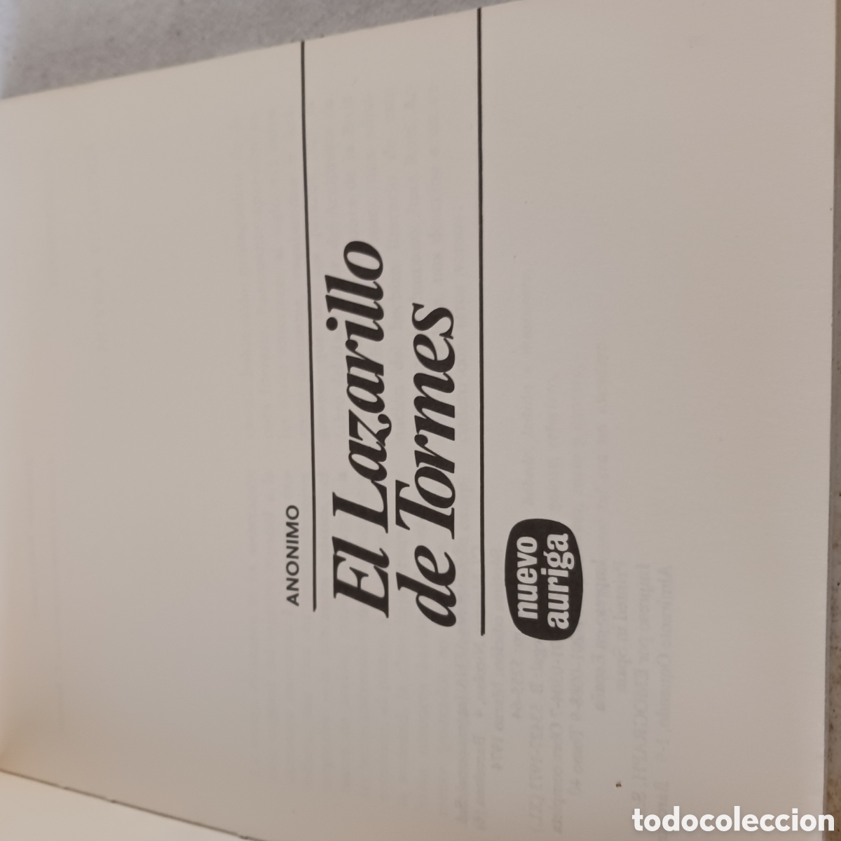 Libros de segunda mano: El Lazarillo de Torres .An&oacute;nimo. - Foto 4