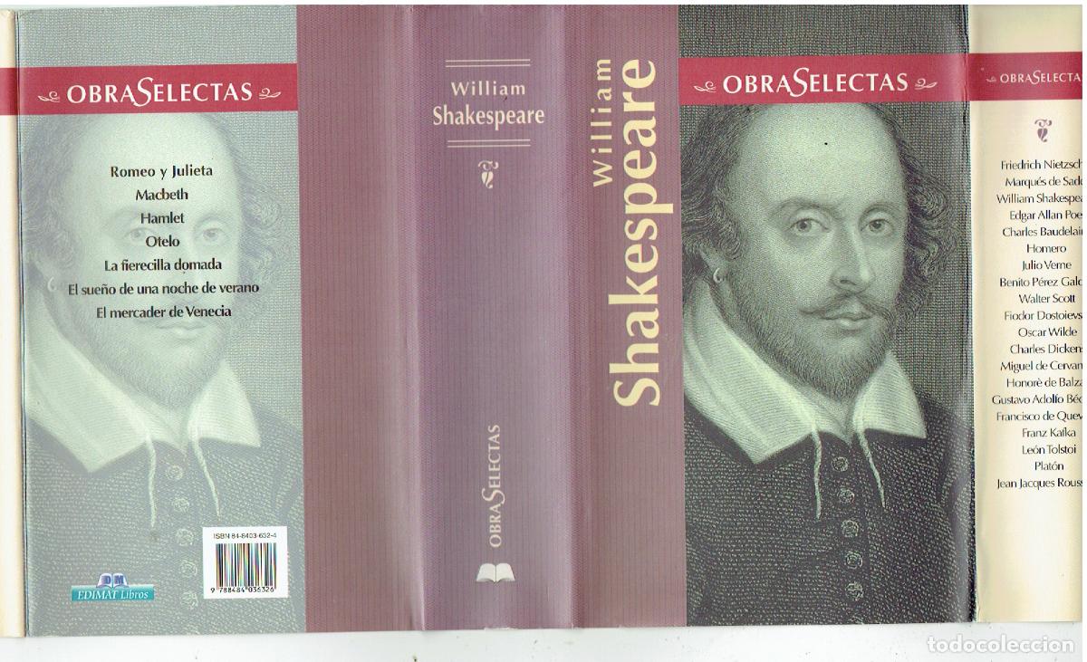 Libros de segunda mano: WILLIAM SHAKESPEARE. OBRAS SELECTAS. EDIMAT LIBROS, 2000 (APDO/MD.2) - Foto 2