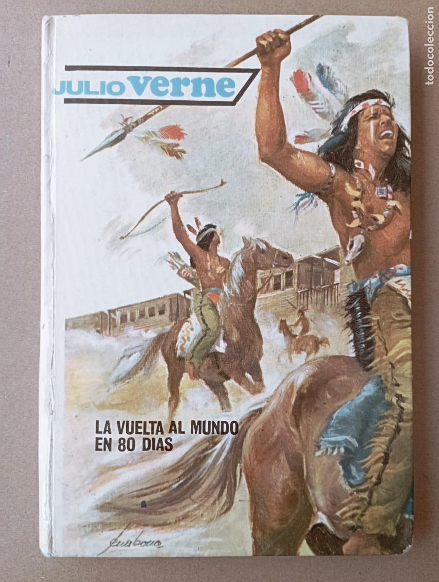 Libros de segunda mano: LA VUELTA AL MUNDO EN 80 D&Iacute;AS. JULIO VERNE. MOLINO JULIO VERNE N&ordm; 24