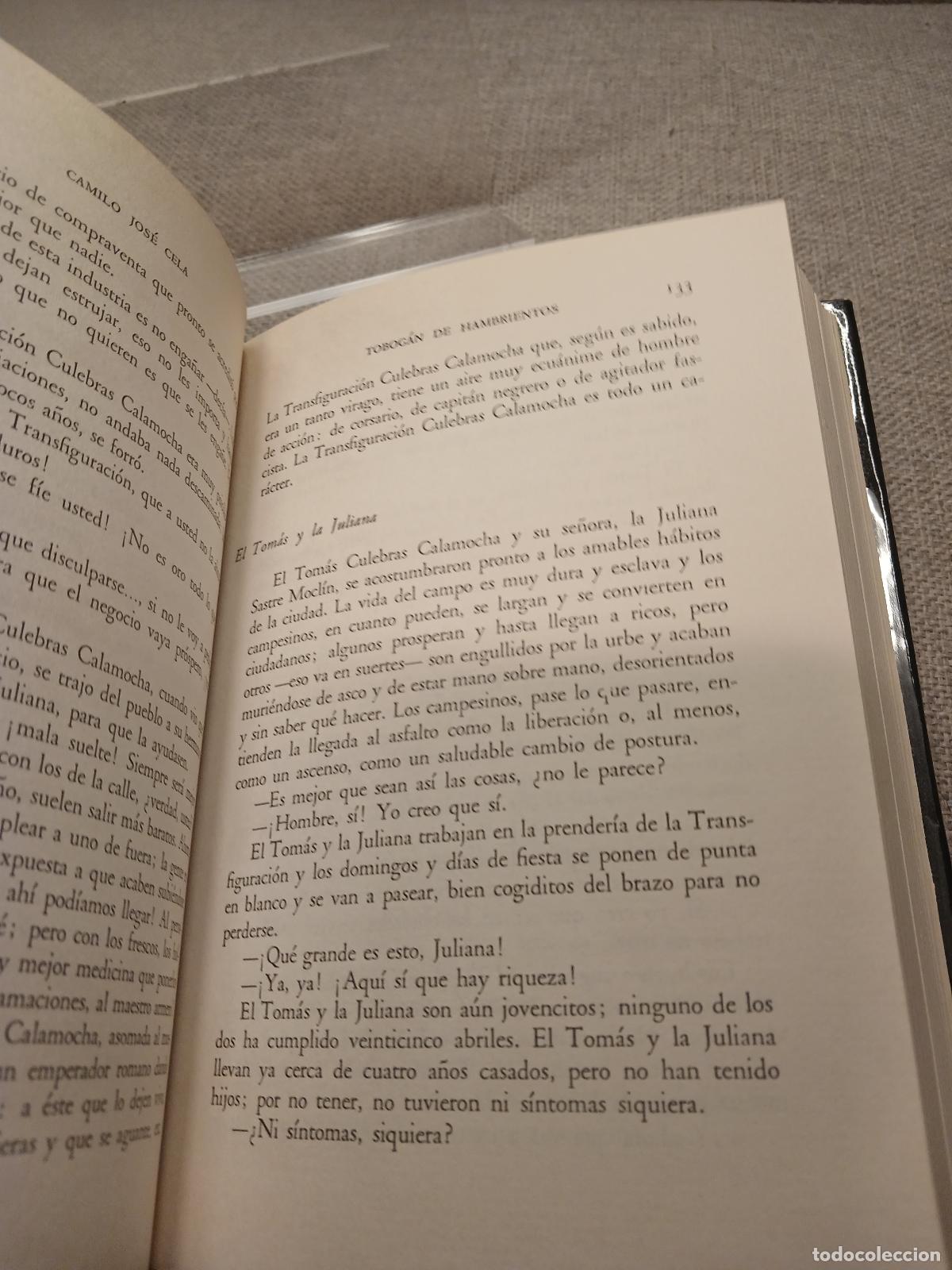 Libros de segunda mano: Tobog&aacute;n de hambrientos - Camilo Jos&eacute; Cela - Foto 2